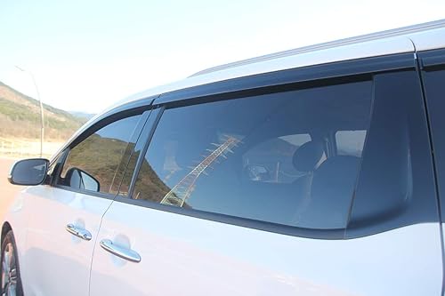 Miniatura 7 de AUTOCLOVER - Viseras de ventana tintadas ahumadas, 6 unidades para KIA Sedona 2020