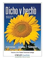 Dicho y hecho [Volume 1 for Trident Technical College] 1118131711 Book Cover