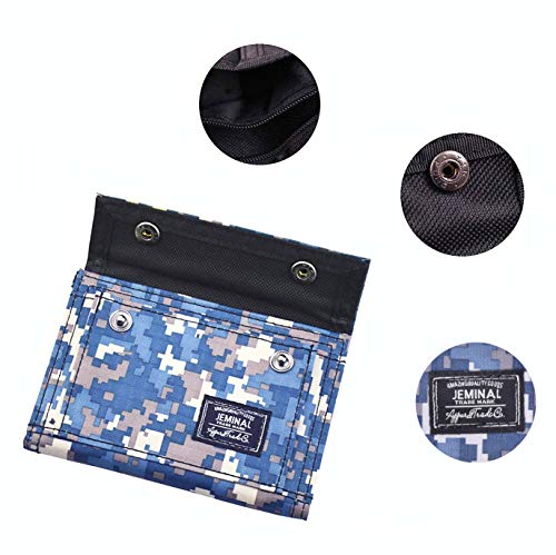 Jeminal Men's Camo Printed Bifold Wallet Teens Boys Wallets For Kids #TOP4