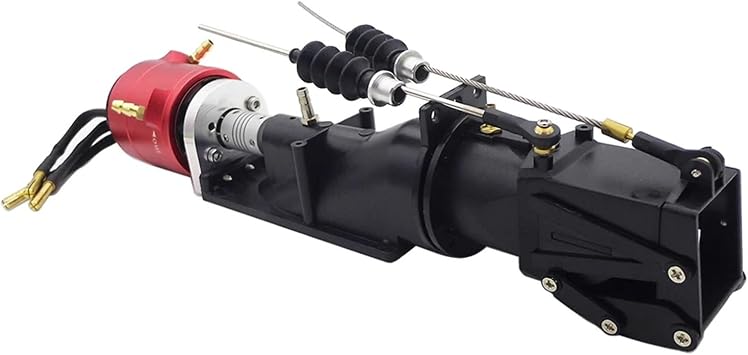 Water Thruster Jet Pump 26mm Backward Ejector Turbo with 3650 KV3300 Brushless Motor for 40cm-60cm RC Jet Drive Boat Jet Boat