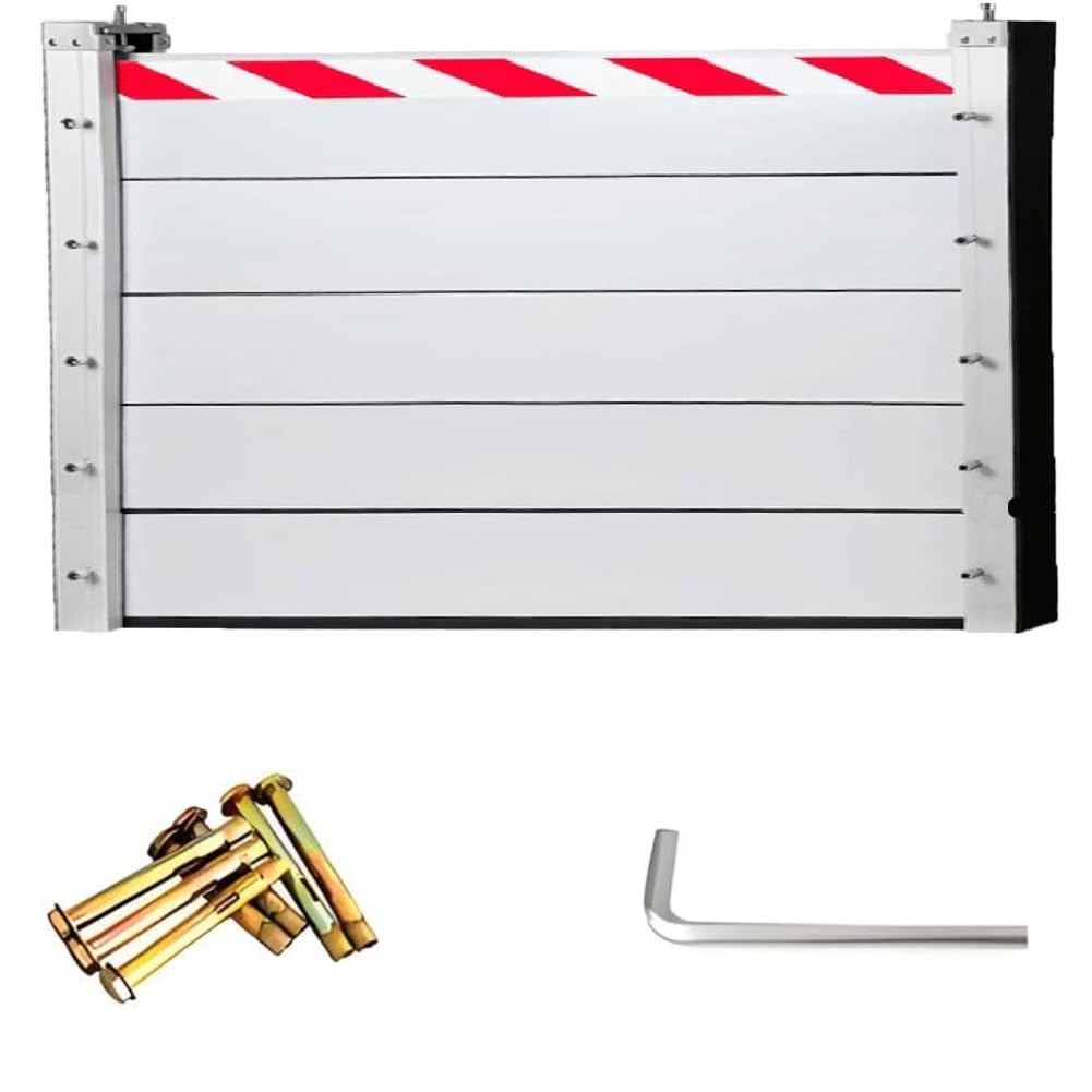 Protection inondation amovible en aluminium avec barrière étanche 84cm