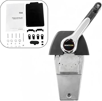 704 Single Binnacle Remote Control Box 704-48205-P1 Console Top Mount For Yamaha Outboard Engine Push To Open