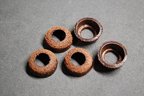 ケロシンランタン・ストーブ レザーポンプカップ 5個セット 16.5/17/18mm (17 x 8 mm)