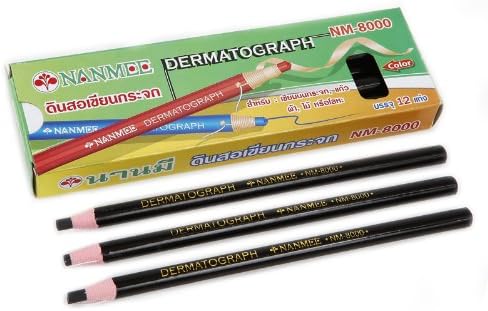 Thailand Pencil Nan Mee NM-8000 Black Mirror.