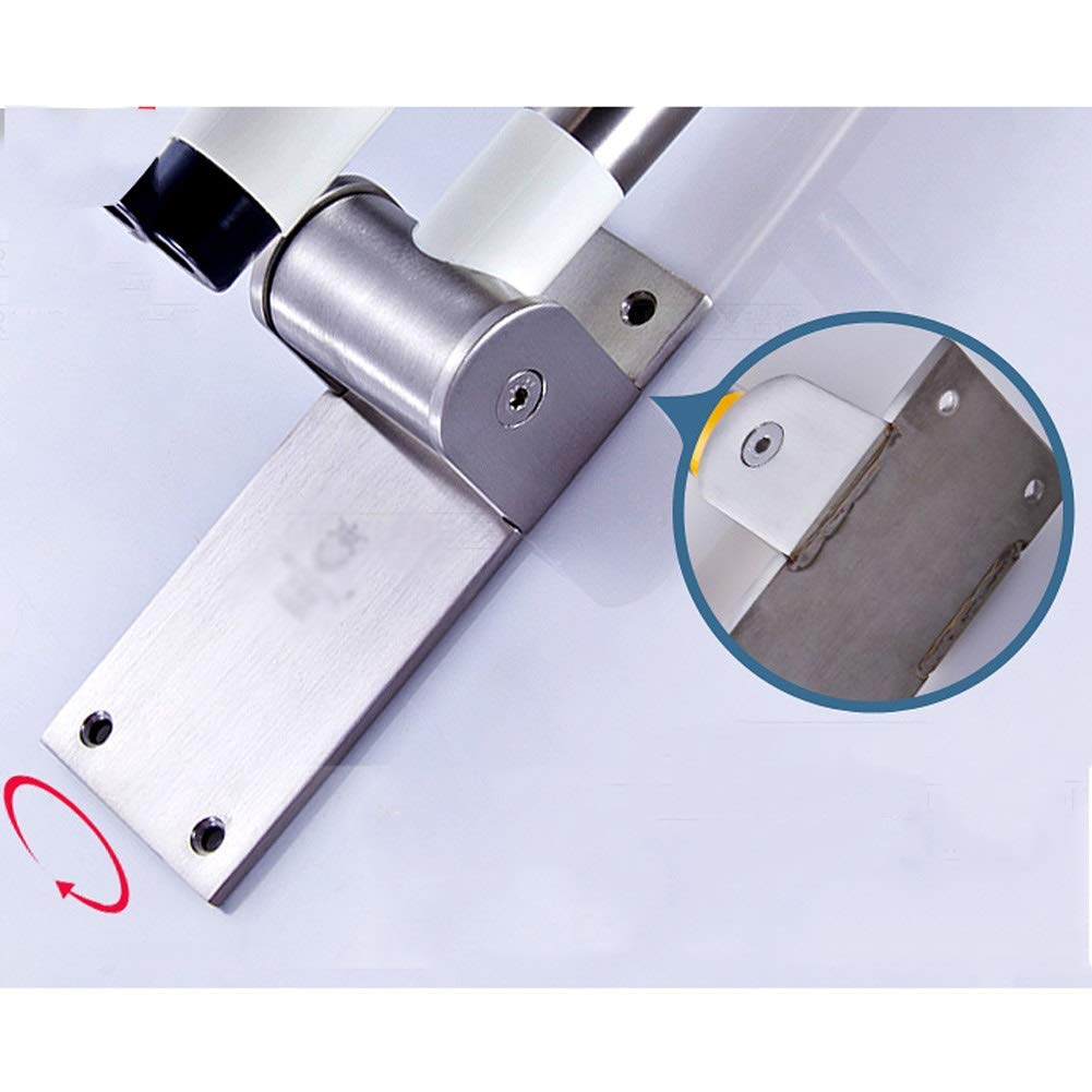 Maniglioni di sicurezza per il bagno, in acciaio inox, antiscivolo, con manico in nylon