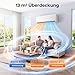 HOMCOM Split Klimaanlage 9000 BTU 2,6kW A++ Inverter Klimageräte Set mit Heizfunktion, WiFi/App-Steuerung, Selbstreinigung, Timer, Montagematerial, 3m Kupferleitung, Kältemittel R32 für bis zu 13m²