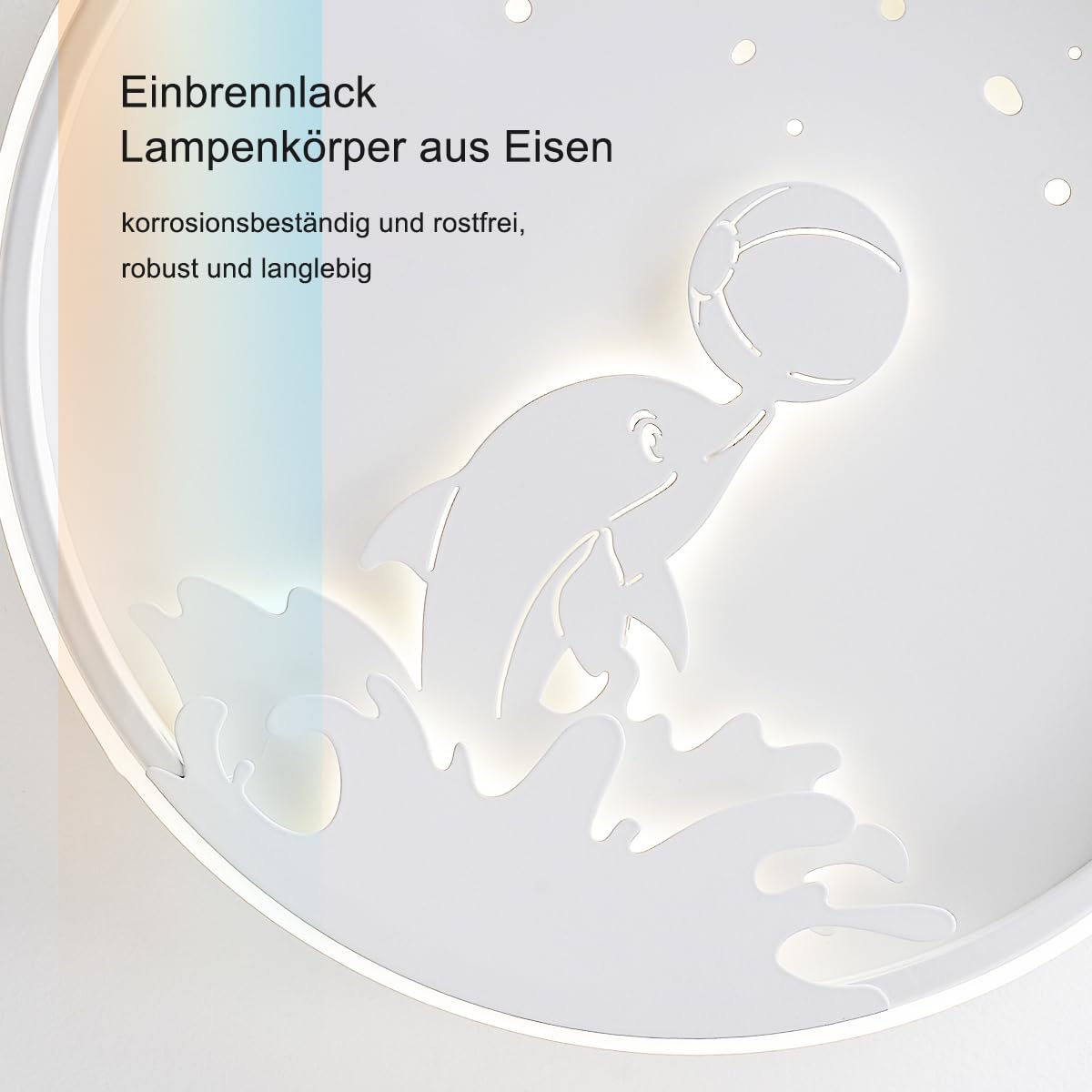 Wholede 24W 3000K-6500K Lampara Techo Regulable, Plafon LED Techo Con Mando A Distancia, Lampara LED Techo Modernos Para Dormitorio Cocina Salon Baño Comedor Pasillo 29.5CM