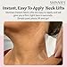Skinnies Instant Lifts Neck Tape - Patented & Made in USA - Smooths Lines & Tightens Loose Skin for a Youthful Look - Neck Lift Tape Invisible & Undetectable Under Hair - 15 Pairs
