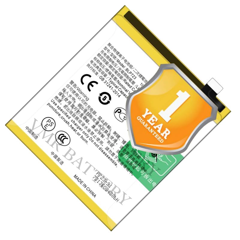 Image of Original BLP723 Battery Compatible for Realme X (RMX1901, RMX1903) - (3765mAh) - 1 Year Warranty K7