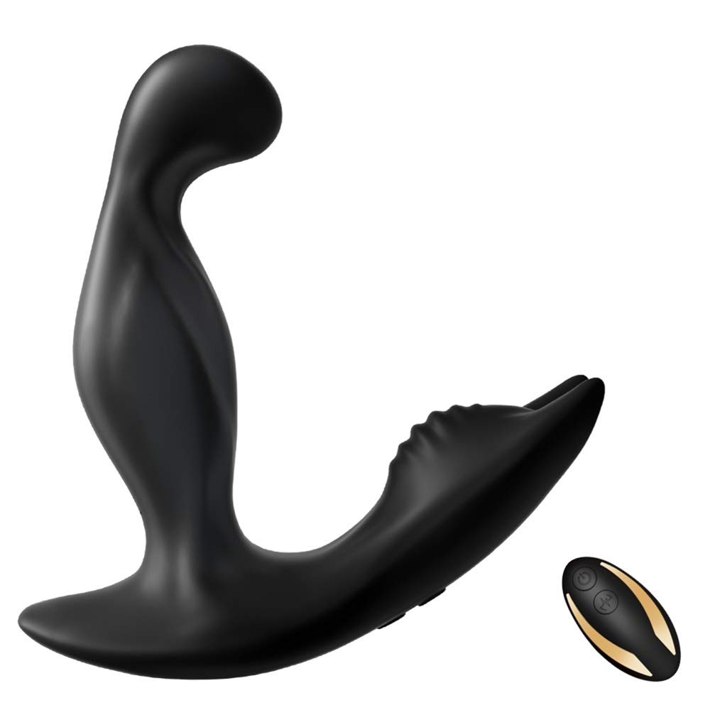 Adorime アナルプラグ アナルバイブ バイブ 強力振動 360°回転 電力残量表示灯 遠隔操縦 防水