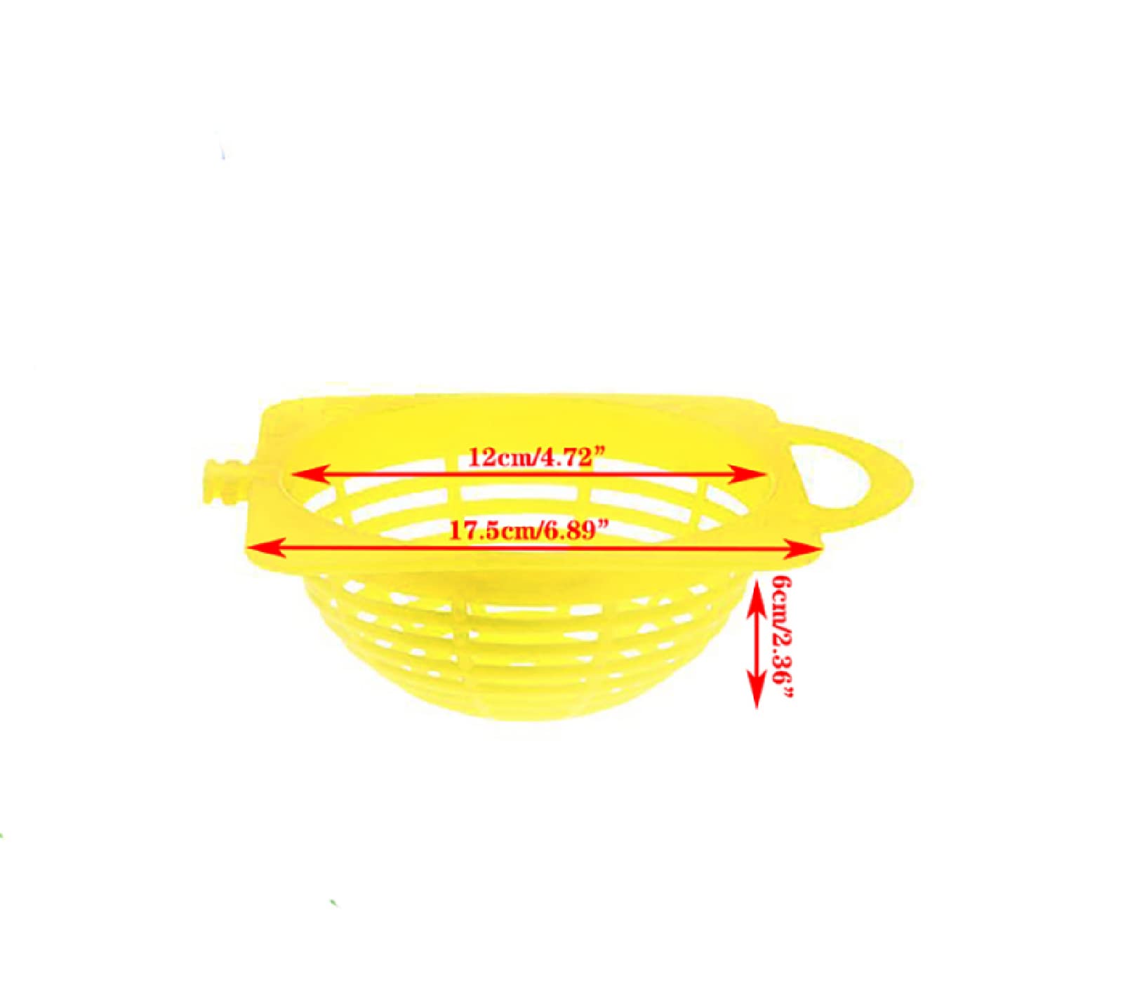 Hamak dla chomików, Jaja dla ptaków Gniazdo Plastikowa klatka wisząca Narzędzie do wylęgu jajek Pan Finch Papuga Kanarek Niebieski(Yellow)