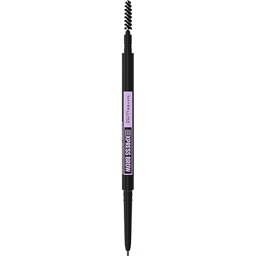 Vista 32 de Maybelline New York Brow Lápiz de cejas ultra delgado definido, 255 marrón suave, 0.003 onzas 255 CAÑO SUAVE