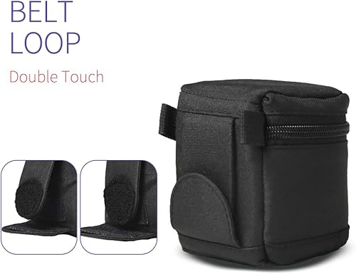 Miniatura 5 de BPAULL Funda para lente de cámara DSLR Bolsa para lente de cámara compatible con Canon EF 1.102 in f1.8 EF 0.945 in f 2.8EF 1.969 in F 1.8 Nikon