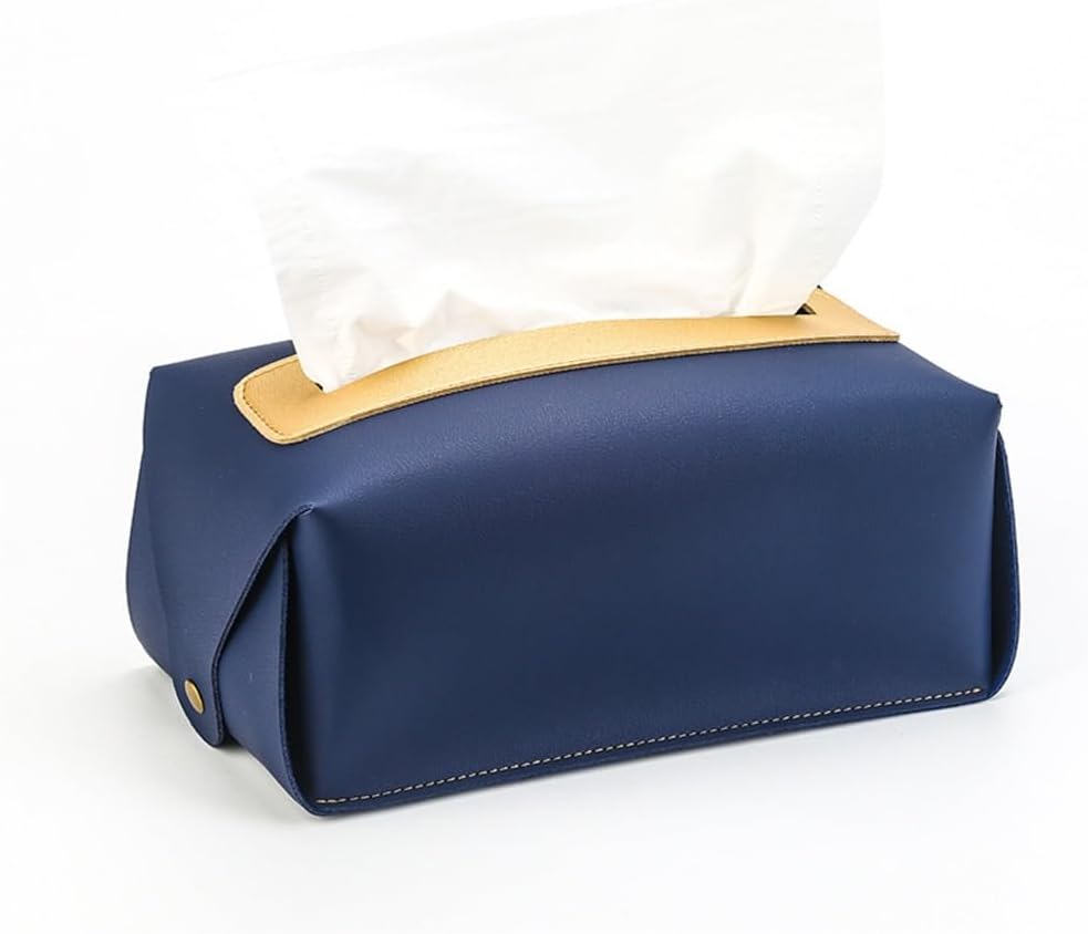 Paper Car Tissue Bag PU Leather Thickened Waterproof Household Box