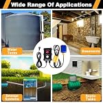 Sump Pump Alarm, High Water Alarm with 10ft Float Switch, 90dB Loud Alarm - Image 6