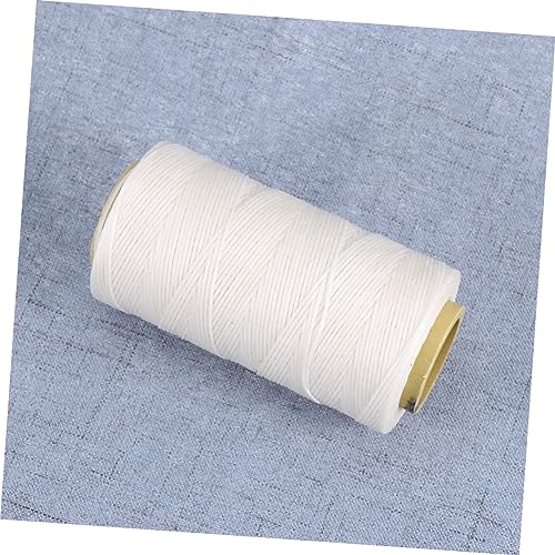 Hilo encerado plano para coser cuero blanco para manualidades miniatura 4
