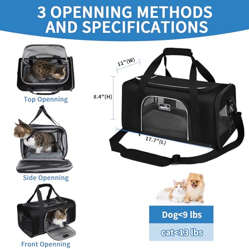Pet-Carrier-for-Small-Dogs-Cats-TSA-Approved-Pet-Travel-Carrier-Bag-Adequate-Ventilation-Soft-Dog-Cat-Carrier-with-Safety-Lock-Zipper - Cucciolini Doodles   Pet-Carrier-for-Small-Dogs-Cats-TSA-Approved-Pet-Travel-Carrier-Bag-Adequate-Ventilation-Soft-Dog-Cat-Carrier-with-Safety-Lock-Zipper