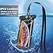 Takfox [Floating] Waterproof Phone Pouch for Samsung Galaxy S25 Ultra S24 Plus S23+ S22 Note 20 Ultra A16 A15 A14 A13 A51 A71 A35 A36 5G iPhone 16E 16 15 14 Pro Max XS XR Cell Phone Dry Bag Case-Black