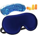 【Accesorio Perfecto】1 x Máscara del sueño + 1 x Paquete de gel + 2 Pares tapón de oído, se pueden utilizar juntos o seperatedly, la antifaces para ojos es el accesorio perfecto del sueño.