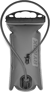 Rynox Reload Hydration Bladder 2 LTR | BPA and PVC Free | TPU Material Construction | Lightweight Hydration Bladder with H...