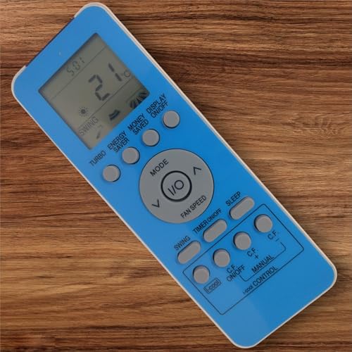 Image of Sanavya AC Remote Control - Compatible Replacement for Split & Window Air Conditioners - Replicates Genuine Remote Functions (Onida GZ09-BE00-006 ac Remote)