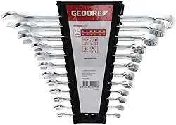 Jogo Chave Combinada 6 a 22mm 12Pçs Gedore Red