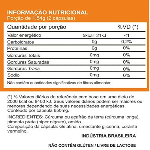 KIT com 3 - CURCUMAX - Cúrcuma+Piperina - MAIOR ABSORÇÃO e IMUNIDADE