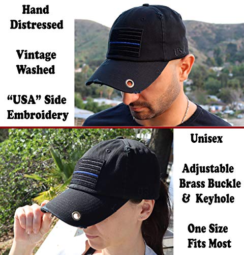 Image of Antourage American Flag Unisex Baseball Hat for Men and Women | USA Flag Mesh Snapback Flat Visor Cap + 2 Patriotic Patches