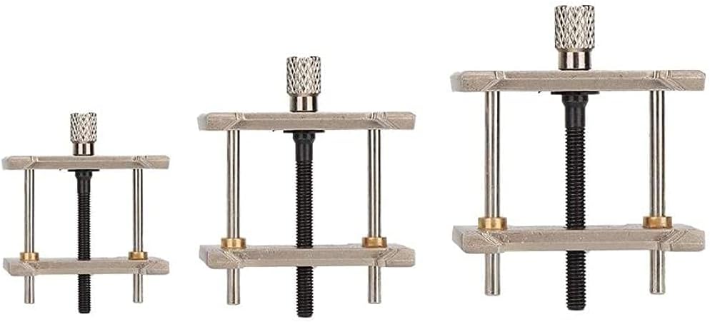 Watch Repair Kit, Watch Movement Holder Set, 3 PCS/Set Metal Movement Fixed Base Holder Accessories Repairing Tool for Watchmaker