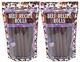 Trader Joe's Natural Gourmet Beef Recipe Rolls Dog Treat (Pack of 2)