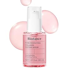 BIODANCE Pore Perfecting Collagen Peptide Serum, Skin Firming &amp; Radiance Boost, Plumping, Pore Care, Makeup Prep Serum for All Skin Types, Korean Skincare, Stocking Stuffers | 1.01 fl.oz x 1 ea