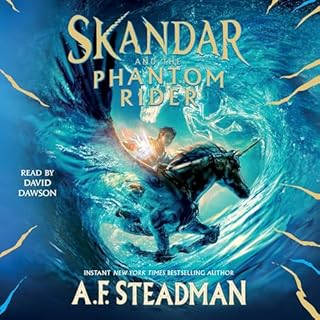 Skandar and the Phantom Rider Audiolibro Por A.F. Steadman arte de portada