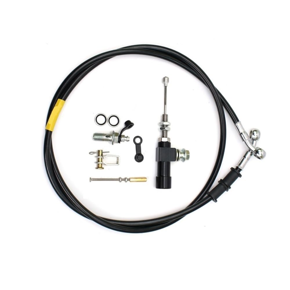 Hydraulic Clutch Kit Lever Master Cylinder Oil Hose Universal Fit for Dirt Sport Bike Scooter Pit ATV(Hose)