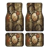 Bshgtyl Mechanical Clocks and Gears Floor Mats