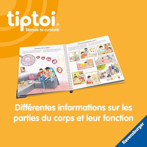 Livre Interactif Tiptoi A la découverte du corps humain Ravensburger Jeux France - vue 7