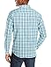 Columbia Men's Leadville Ridge Long Sleeve Shirt, Dark Turquoise Plaid, Large