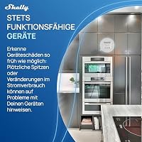 Shelly EM Mini Gen4, WLAN-betriebener Smart-Energiemesser bis zu 16A, Matter, Zigbee, Amperemeter, Voltmeter, Leistungsmessung, Fernsteuerung, Hausautomation, Kein Hub Erforderlich, 1 Stück – Ansicht 6