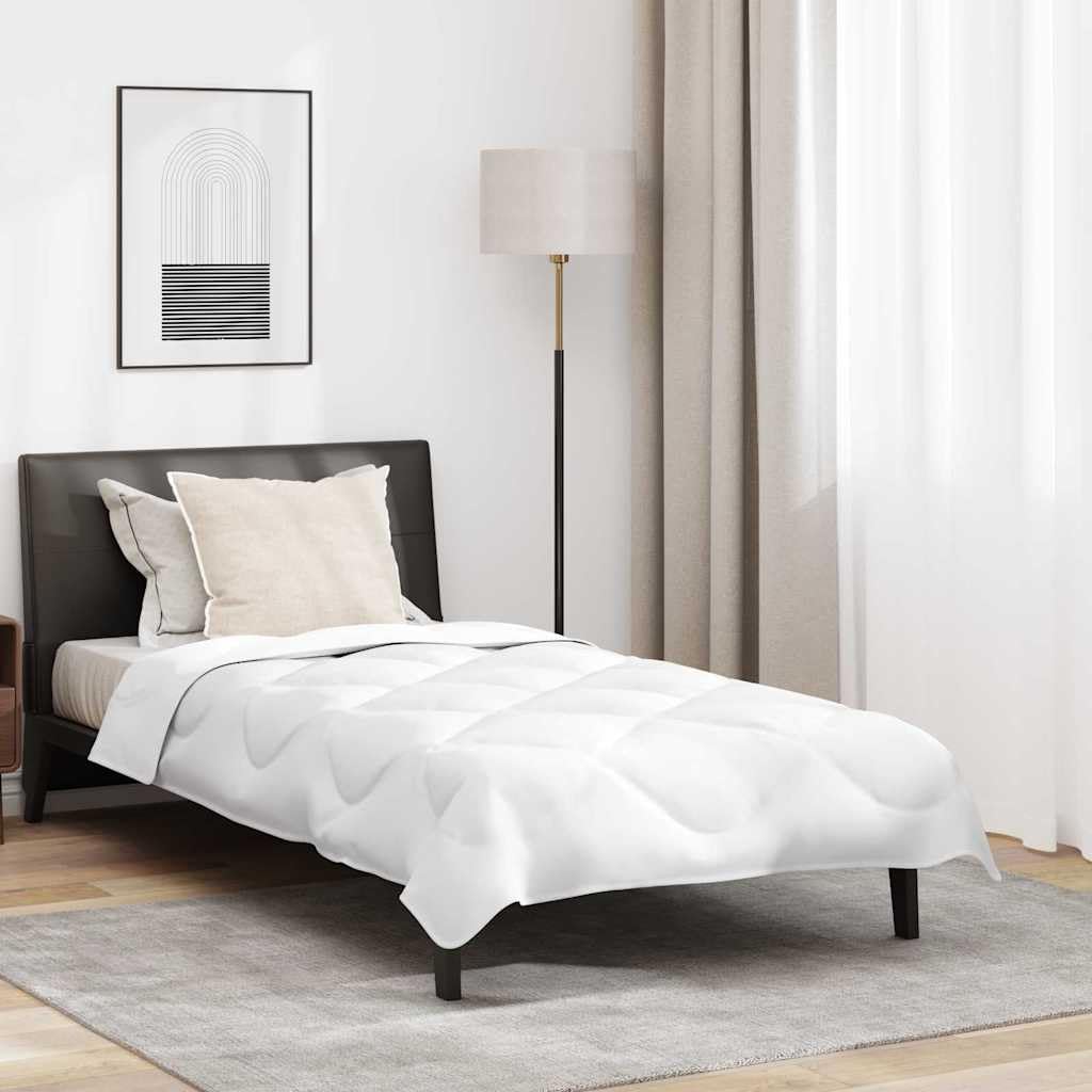 Duvet d'été haut de gamme blanc microfibre 3.45KG et deux oreillers