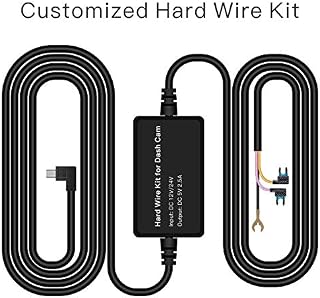 TOGUARD Mini USB Customized Hard Wire Kit 12V-24V to 5V for Backup Camera