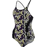ORCA Women's Enduro One-Piece Swimsuit (Medium, Deep Purple)