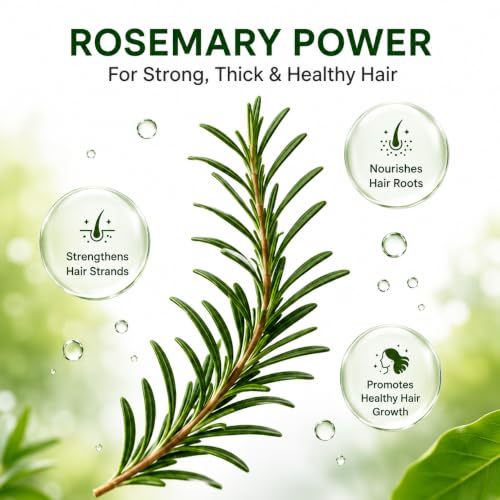 Image of Yash Herbal Rosemary Water Spray for Hair Growth, 110 ml | Pack of 3