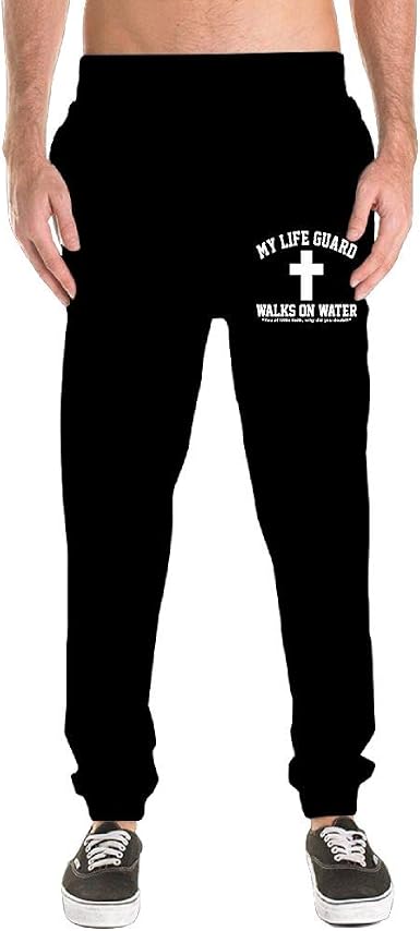 Water Christian Adult Mens Sweatpants 