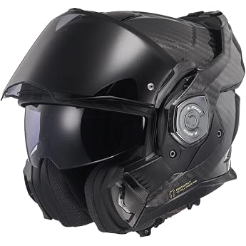 LS2 klapphelme motorrad ADVANT X Carbon black XXL