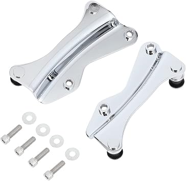 4 Point Docking Hardware Kit Compatible with Harley Touring Road King Electra Glide Street Glide Road Glide 2014-2023 Chrome