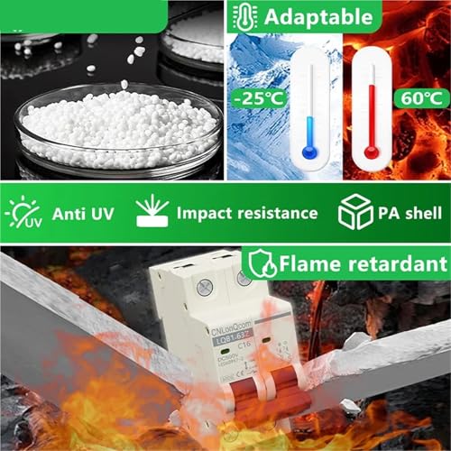 Interruptor de desconexión solar 20A con protección contra sobrecargas 500V 2
