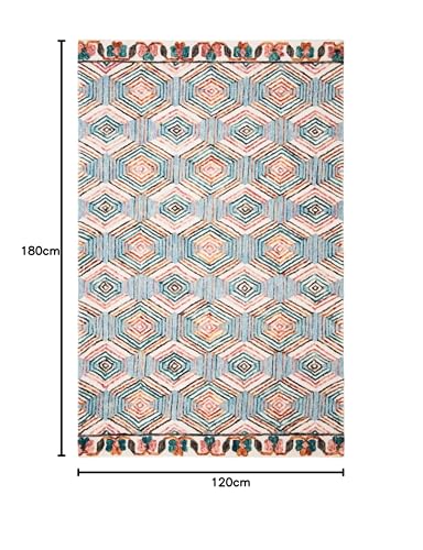 Image of Soft Pure Woolen Modern Collection Tufted Carpet for Living Room,Bedroom'Kitchen and Hall (4 X 6) Feet
