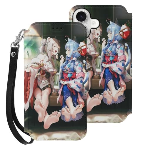 iPhone 16 ��p�P�[�X �蒠�^ �����A�j���� VTuber �ᖯ �䂫�݂� ������ �X�}�z�P�[�X �y�Ռ��z������TPU�f�� �S�ʕی�z ���z�^ IPhone��p�P�[�X/�J�o�[ �D/�J�[�h���[ ���u��/�X�^���h�@�\ �y�� �Ռ��z�� �����Y�ی� �w��