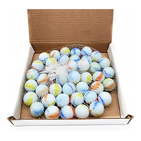 Neez Glasmurmeln - Große Bunte Glaskugeln Cover