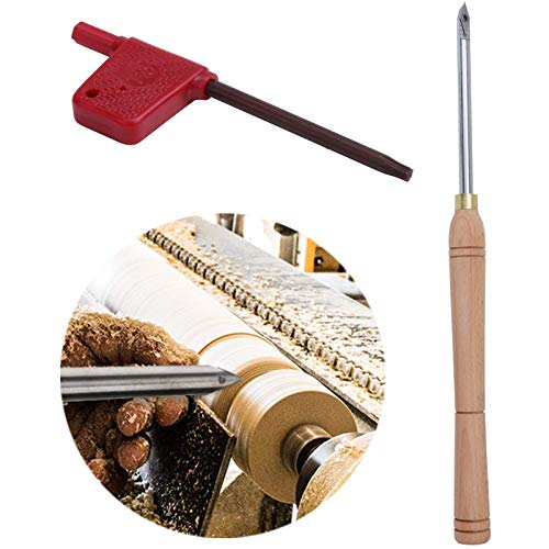 Cinceles para torneado en madera con inserto de carburo de diamante miniatura 2