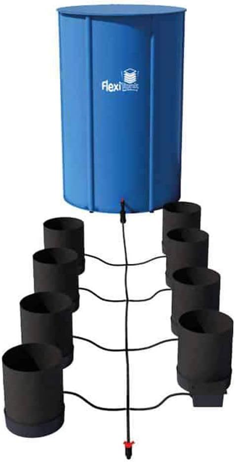 AutoPot Spring Pot 8 Pot XL System with 25 Gallon Flexi Tank (5 gal Spring Pots)